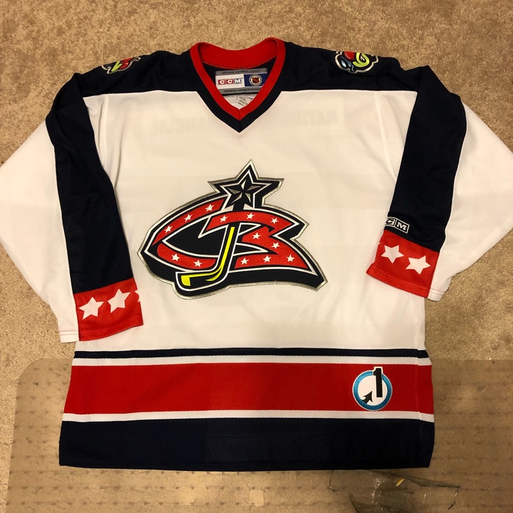 Columbus Blue Jackets Promo Hockey Jersey Large